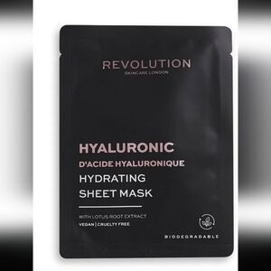 Revolution Black Skincare Mask Hydrating Box Of 5 New
